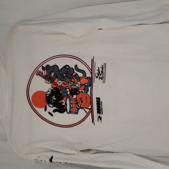 Vintage GLOW IN THE DARK Halloween long-sleeved tee - Picture 2 of 5